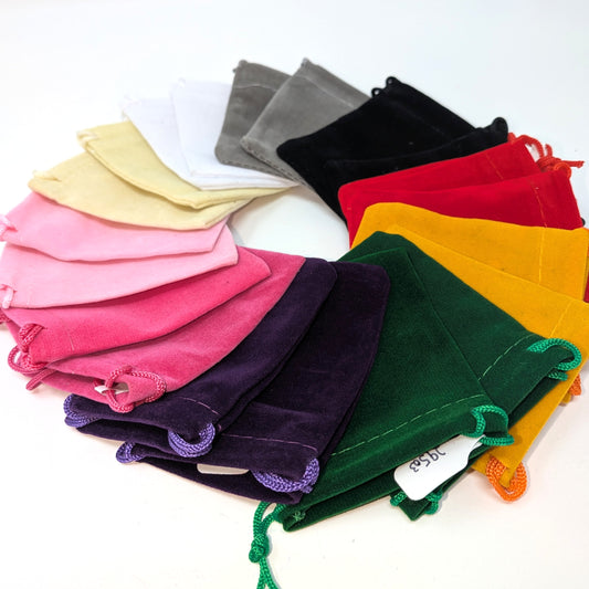 Velvet Drawstring Pouch 2.5in x 3.5in