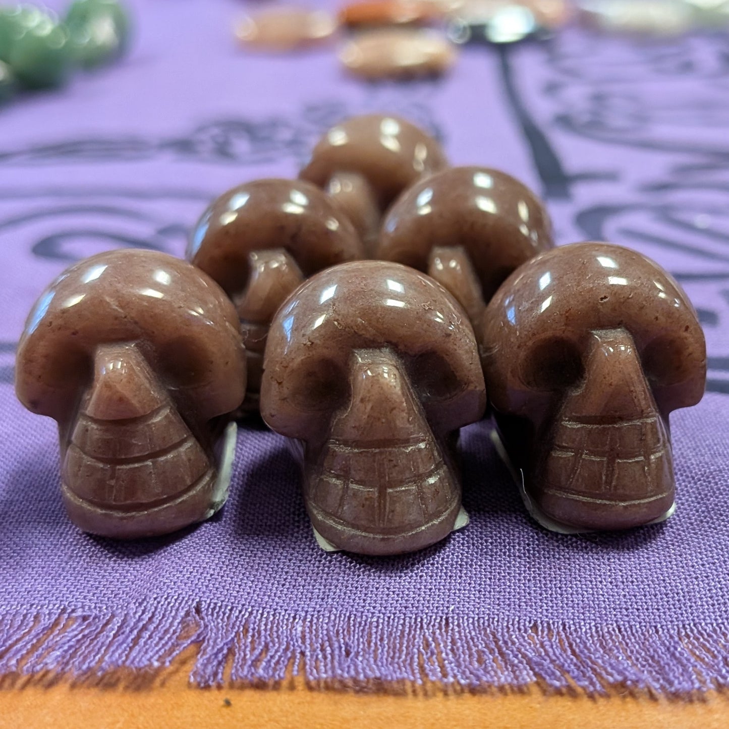 Miniature Crystal Skulls