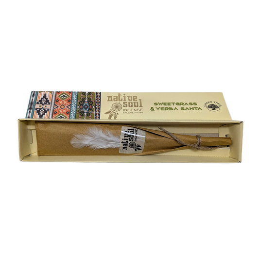 Native Soul Sweetgrass & Yerba Santa Stick Incense