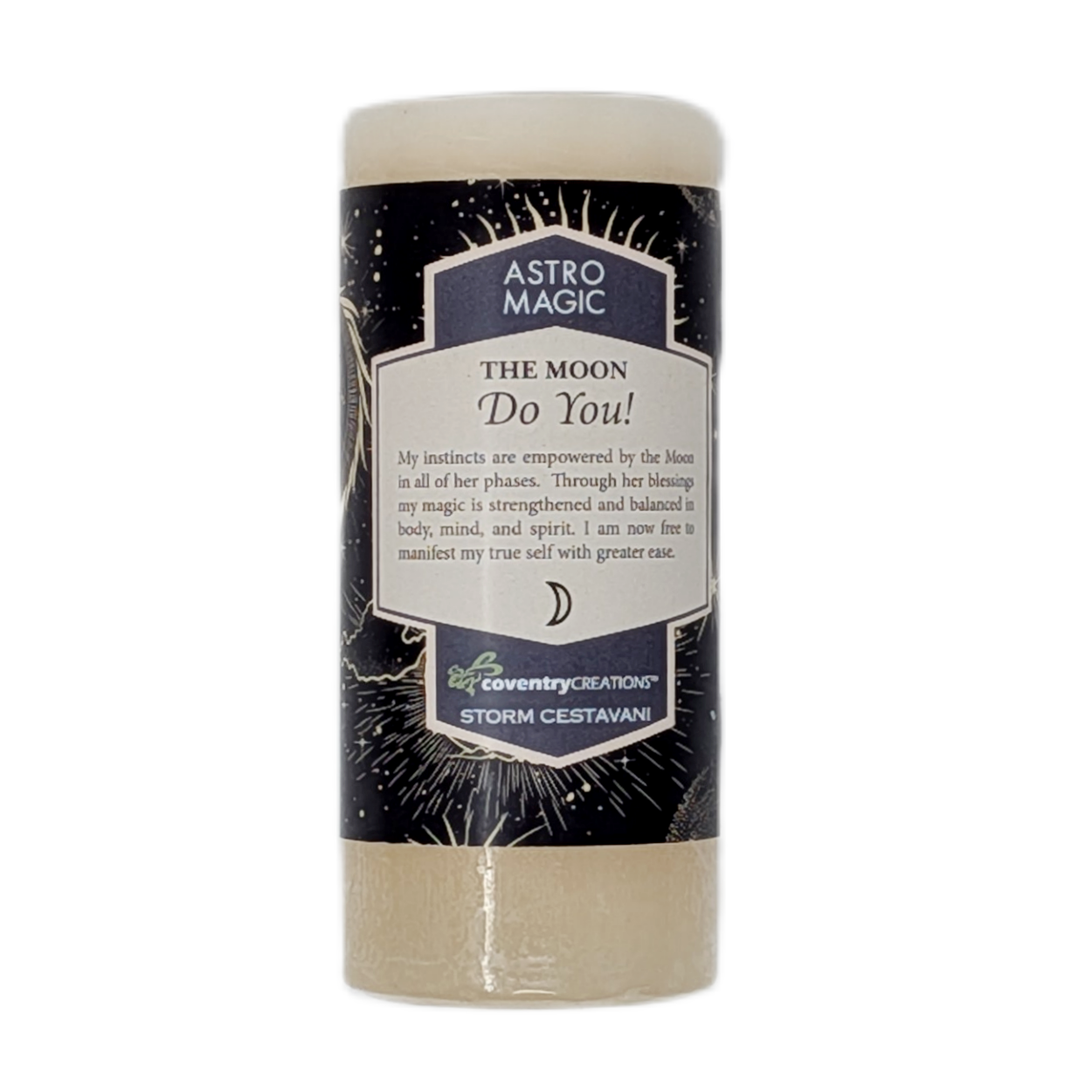 "Do You" The Moon Astro Magic Candle