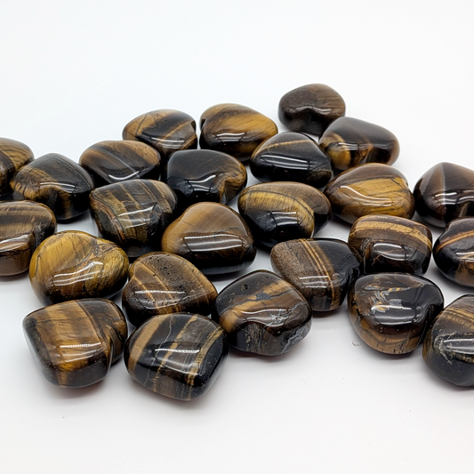 Tiger Eye Mini Heart