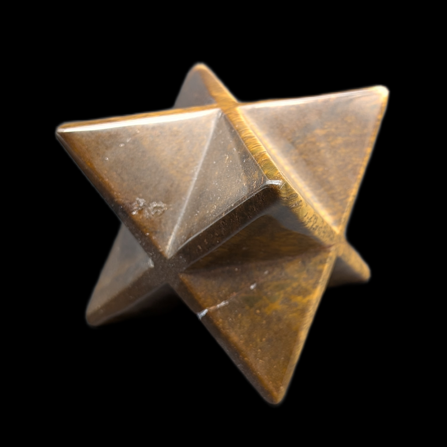 Tiger's Eye Merkaba