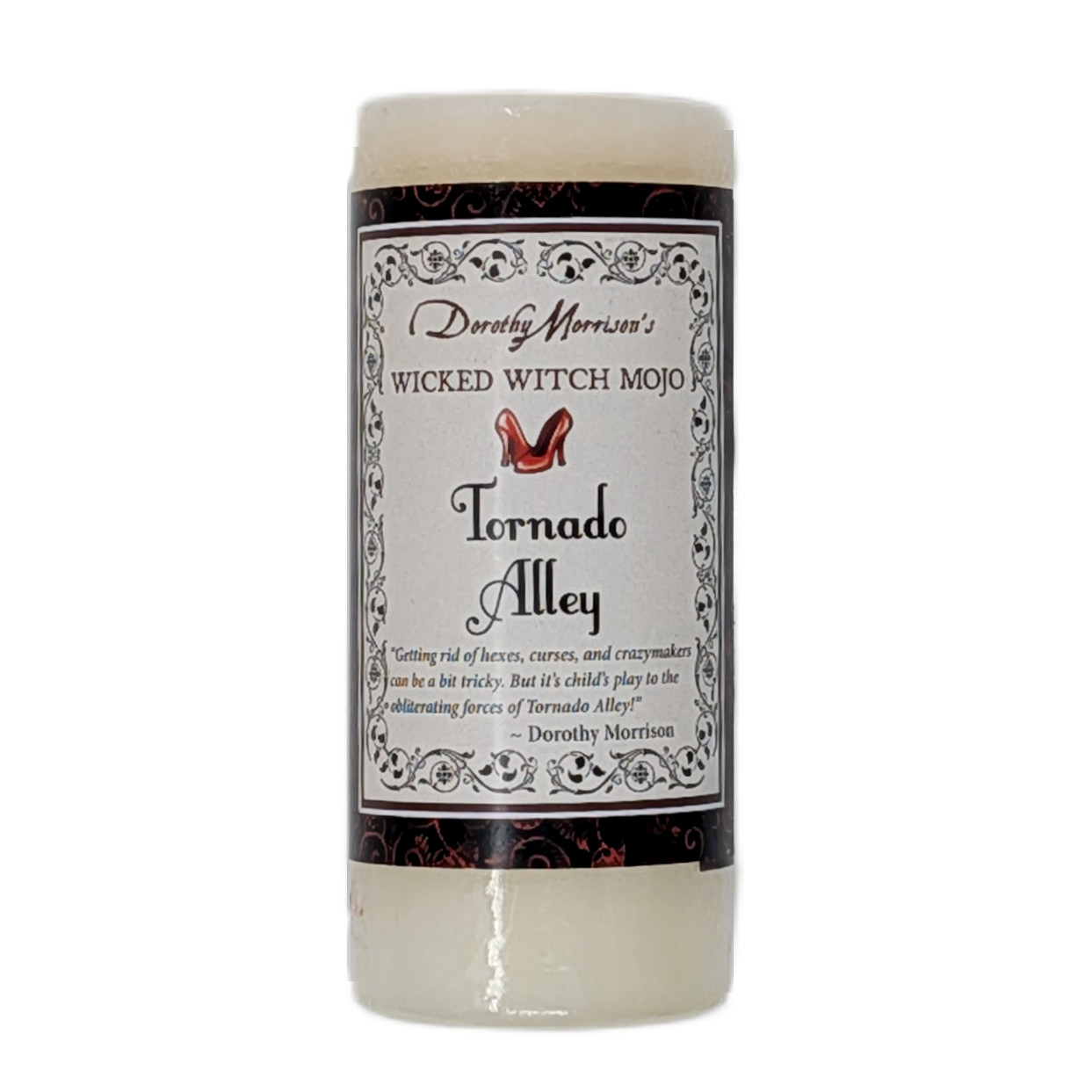 Tornado Alley Intention Candle by Dorothy Morrison