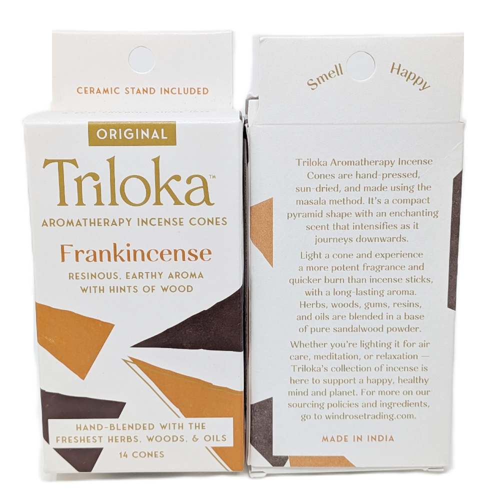 Triloka Frankincense Cone Incense