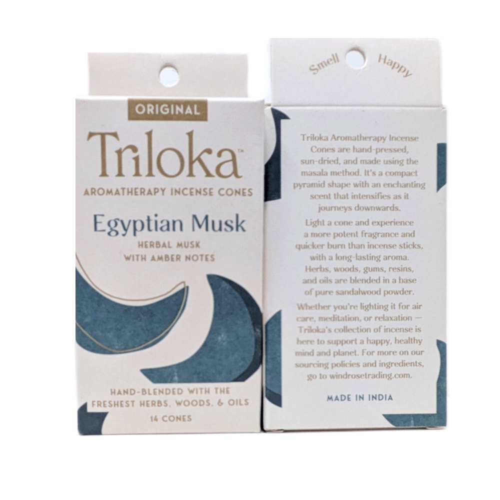 Triloka Egyptian Musk Incense Cones