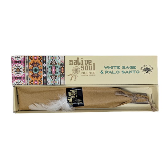 Native Soul White Sage & Palo Santo Incense Sticks