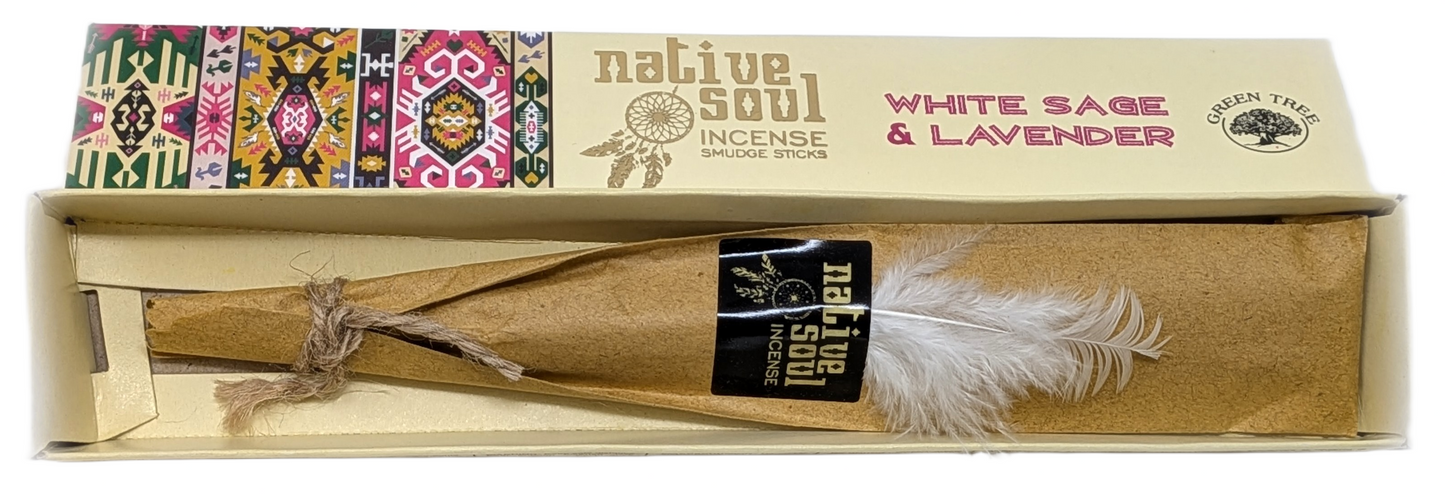 Native Soul White Sage & Lavender Stick Incense