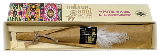 Native Soul White Sage & Lavender Stick Incense